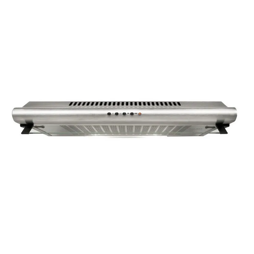 GHC95IX HOTTE GLEM 90CM PLAT INOX DOUBLE MOTEUR A/FILTRE - 0