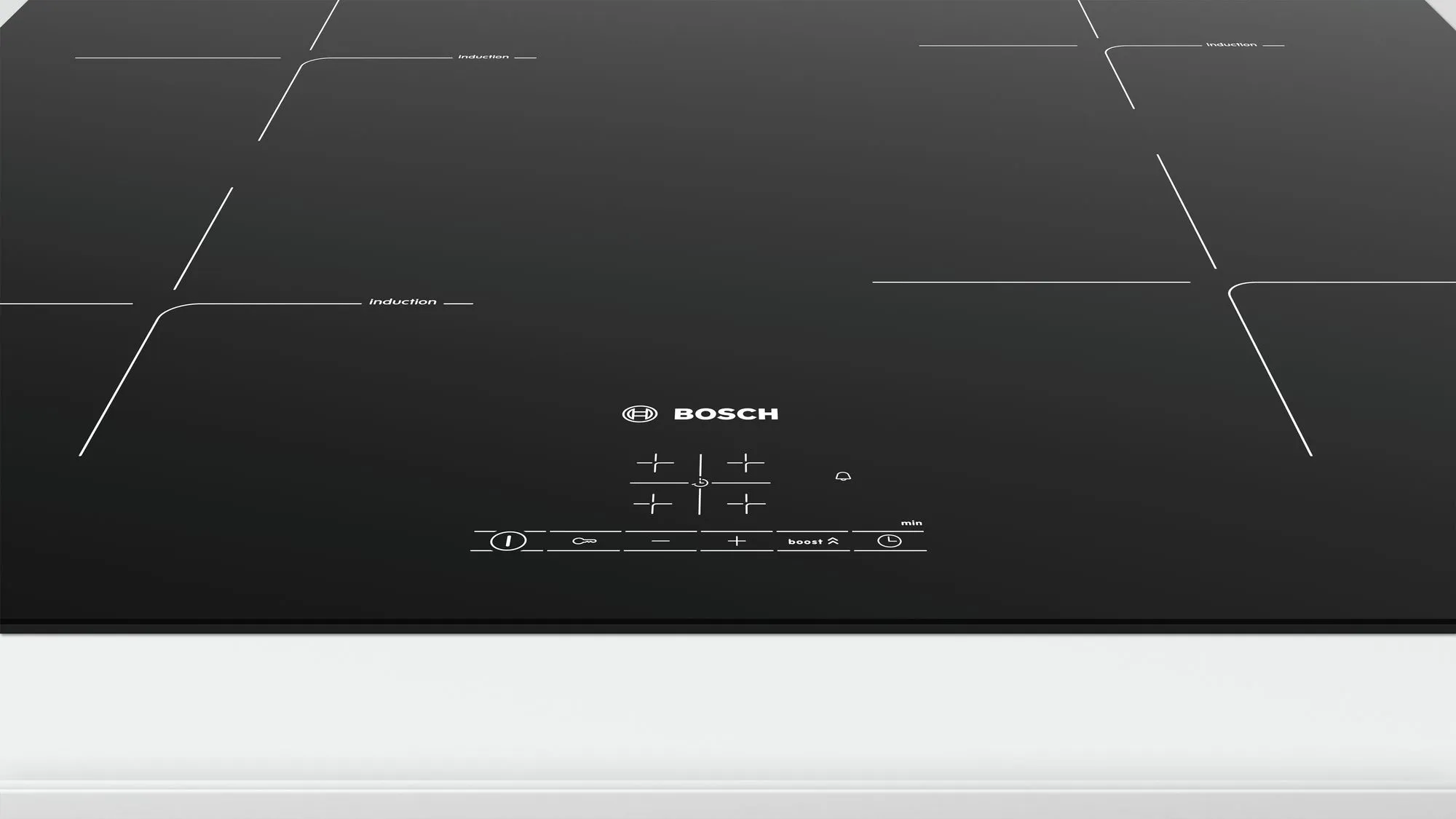 PUE611BB1E PLAQUE BOSCH 60 CM INDUCTION VERRE NOIR 4 ZONE - 2
