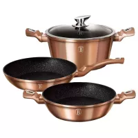 SERIE DE MARMITE BERLINGER HAUS EN ALUMINIUM FORGÈ
