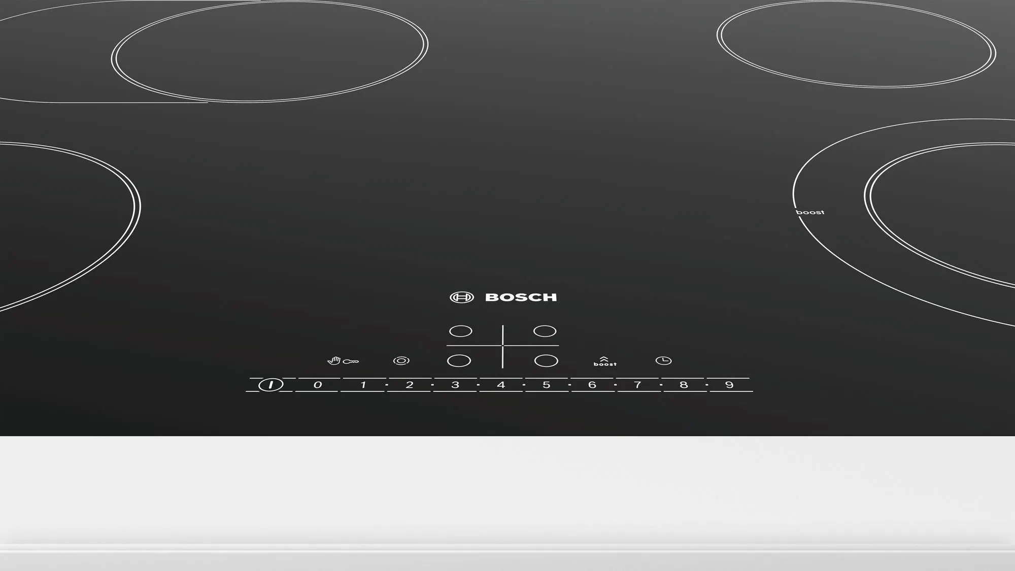 PKN811FP1E PLAQUE BOSCH 80 CM VITROCERAMIQUE 4 ZONE SERIE4 - 1