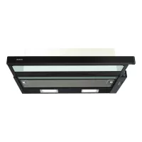 HOTTE BOSCH TELESCOPIQUE  60CM PLAT NOIR Serie 2