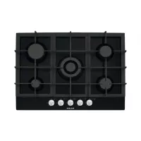 PLAQUE GLEM 70CM METALE NOIR 5FEUX FONTE