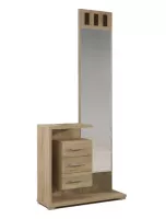 Hall avec mirroir 3 tiroirs ANZIO