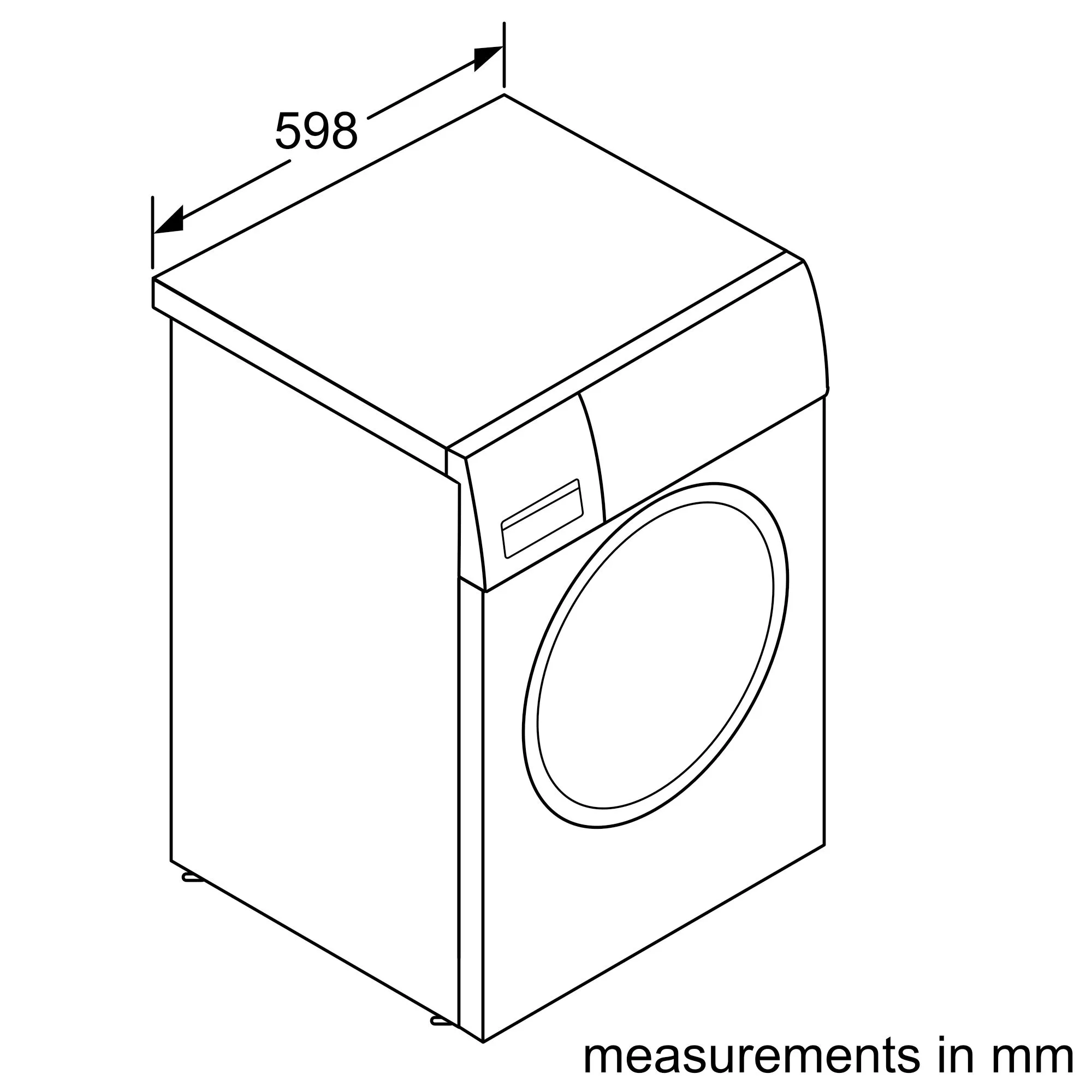 WAK24260EG MACHINE A LAVER BOSCH HUBLOT SERIE 4/8KG WAK24260E - 5