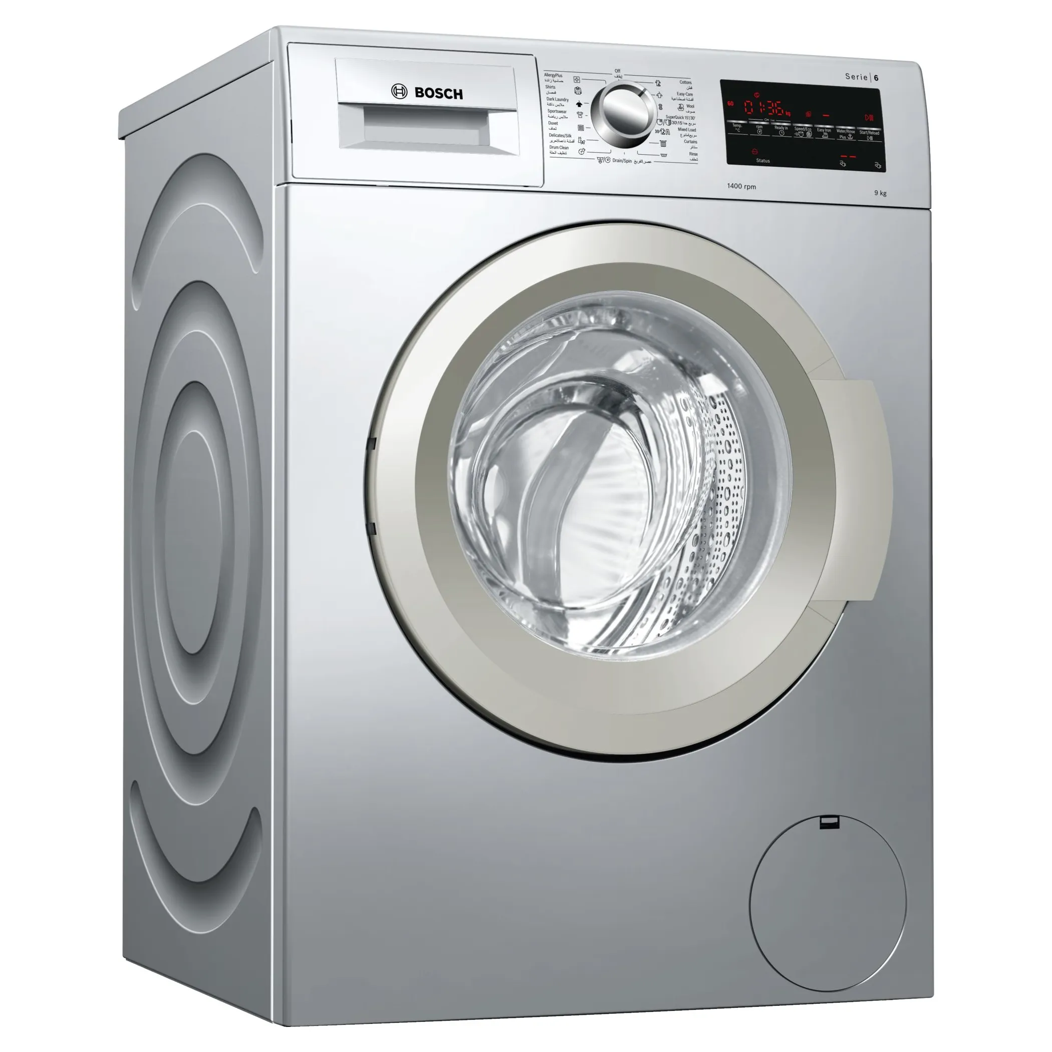 MACHINE A LAVER BOSCH SERIE 6 HUBLOT 9KG - WAT2848SEG