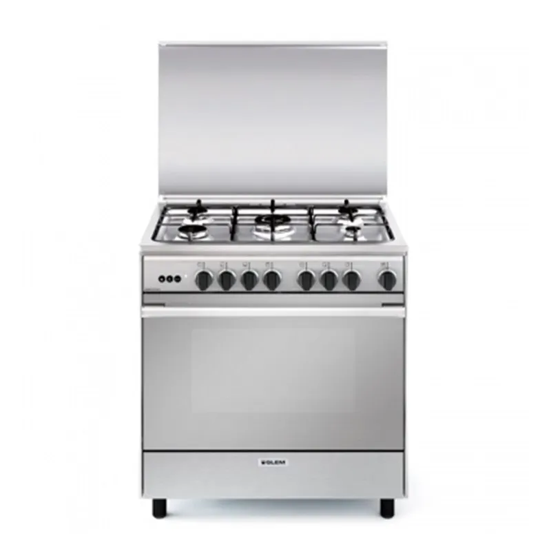 SE8612RI FS CUISINIERE GLEM GAZ SPECIALISTA 80*60CM INOX 5 F - 0