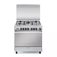 CUISINIERE GLEM GAZ SPECIALISTA 80*60CM INOX 5 F