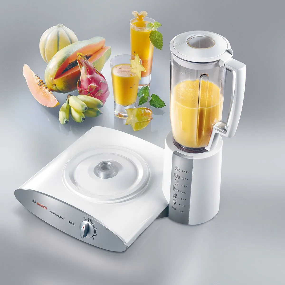 MUM6N21 PETRIN BOSCH 1000W 6.2L 4.2KG 4 VITESSE A BLENDER - 1