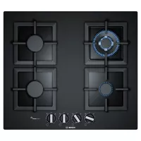 PLAQUE BOSCH 60 CM EN VERRE NOIR 4 FEUX FONTE