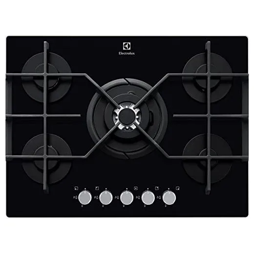 EGT7353YOK PLAQUE Electrolux 70CM Gaz - Noir   - EGT7353YOK - 0