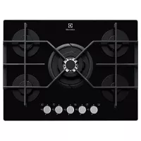 PLAQUE Electrolux 70CM Gaz - Noir   - EGT7353YOK