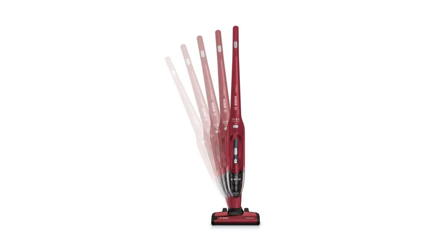 BBH21630R ASPIRATEUR BOSCH BALAI ROUGE MÉTALLISÉ 0.4LT/16.8V - 1