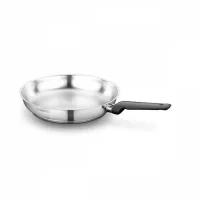 POELE KORKMAZ KAPPA 24*5 CM INOX/NOIR A1698
