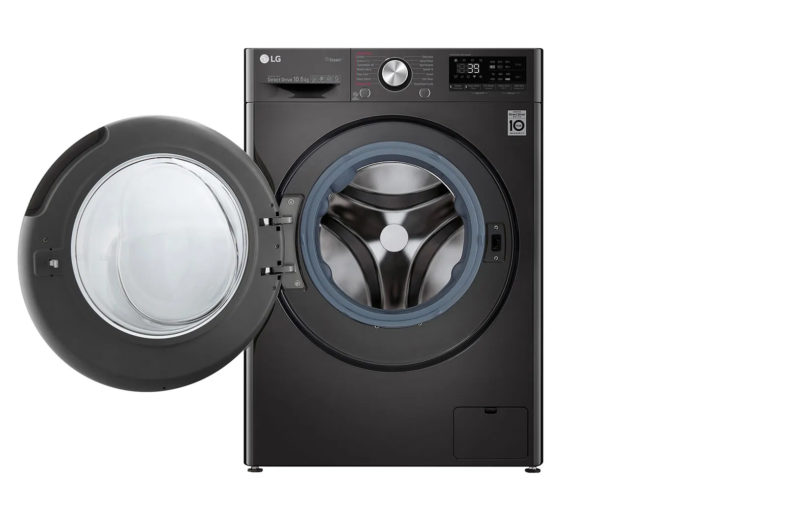 F4V9RWP2 Machine a laver LG F4V9RWP2 10.5KG BLACK STEEL - 1