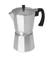 PRESSE A CAFE JATA 3 TASSES ALUMINIUM INOX NOIR