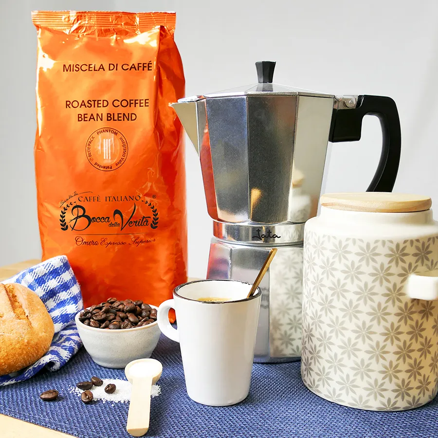 CCA3 PRESSE A CAFE JATA 3 TASSES ALUMINIUM INOX NOIR - 3