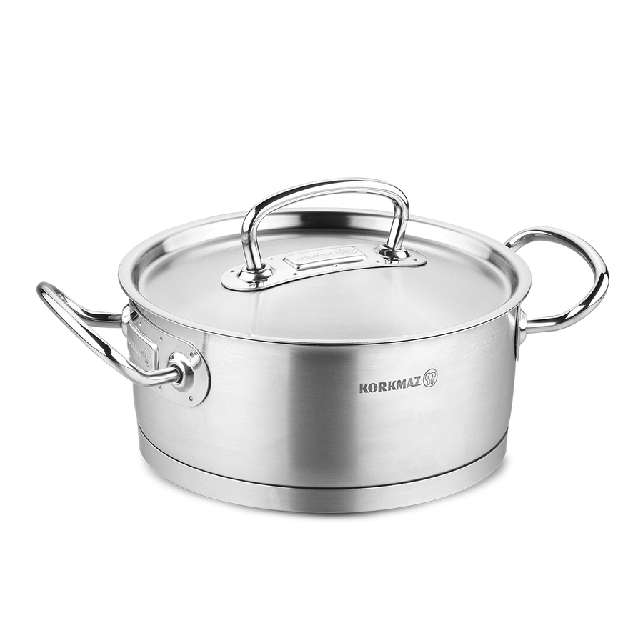 A1163 MARMITE KORKMAZ PROLINE 28*17CM / 10.2L INOX A1163 - 0