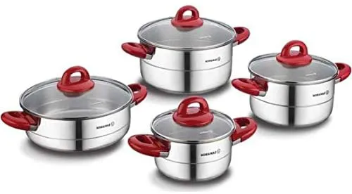 A1087-2 SERIE DE CASSEROL KORKMAZ HERA 8 PIECES A1087-2 - 0