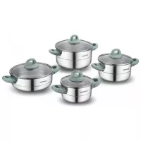 SERIE DE CASSEROL KORKMAZ HERA 8 PIECES A1087-1