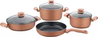 SERIE DE CASSEROL KORKMAZ HELENA 7 PIECES A1350