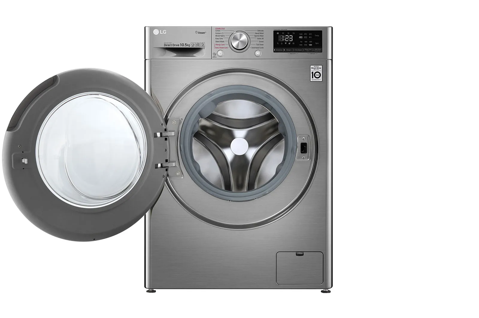 F4V5RYP2T Machine a laver LG F4V5RYP2T - 10.5kg GRIS - 1