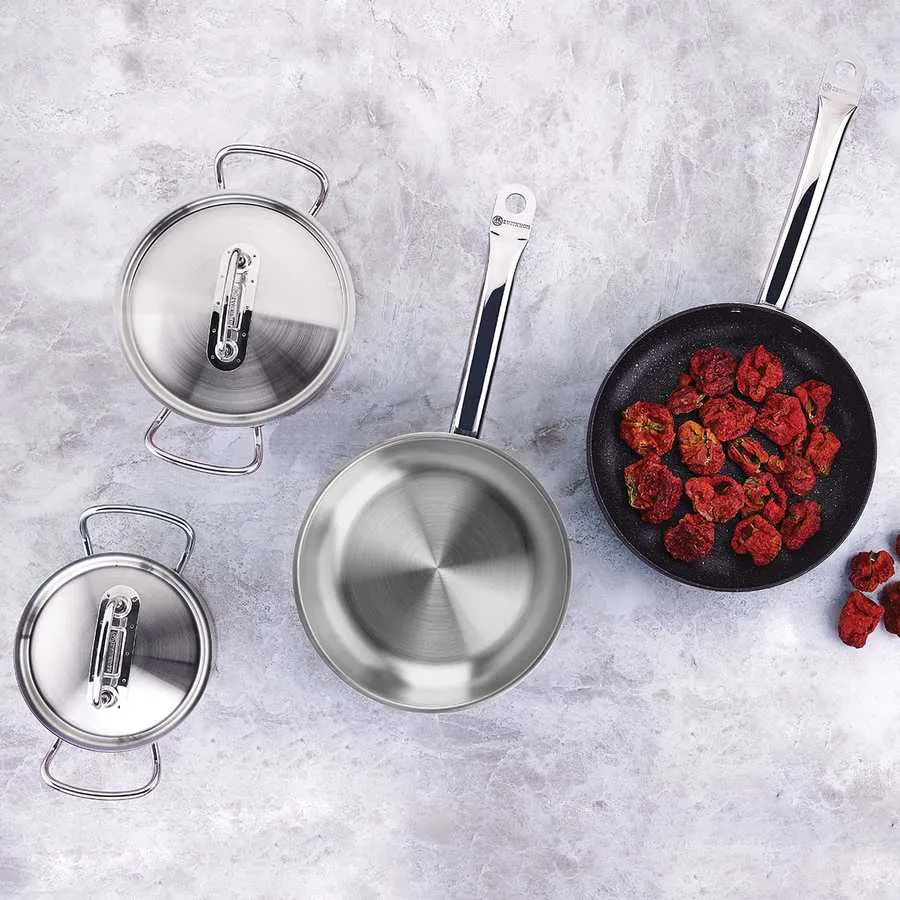 A1163 MARMITE KORKMAZ PROLINE 28*17CM / 10.2L INOX A1163 - 2