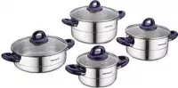 SERIE DE CASSEROL KORKMAZ HERA 8 PIECES A1087