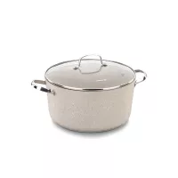 MARMITE KORKMAZ GRANITA 20*10.5CM / 3L BEIGE A1260