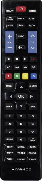 4008928392999 TÉLÉCOMMANDE UNIVERSAL Vivanco MODÈLES LG AN 2000 - 1