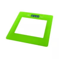 PESE PERSONNE JATA EN VERRE VERT LCD 150KG 290V