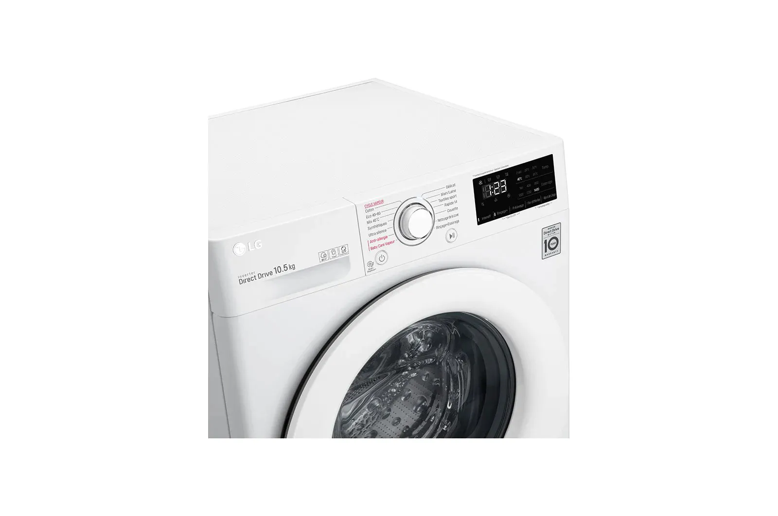 F4V3RYP3WE MACHINE A LAVER LG 10.5 KG BLANCHE - F4V3RYP3WE - 2