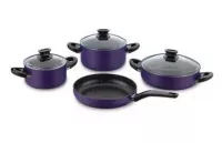 SERIE CASSEROL KORKMAZ LINA 7 PIECES A1140