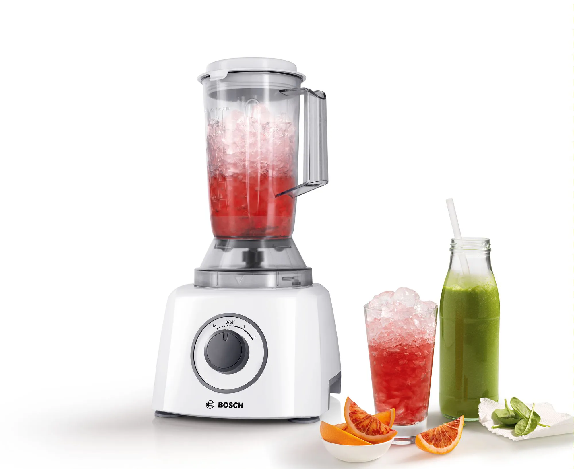 MCM3200W ROBOT BOSCH MULTI FONCTION AVEC BLENDER 2.3L 1KG - 2