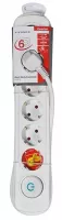 MULTIPRISE VIVANCO X6 3.680W - 16A - 1.4m