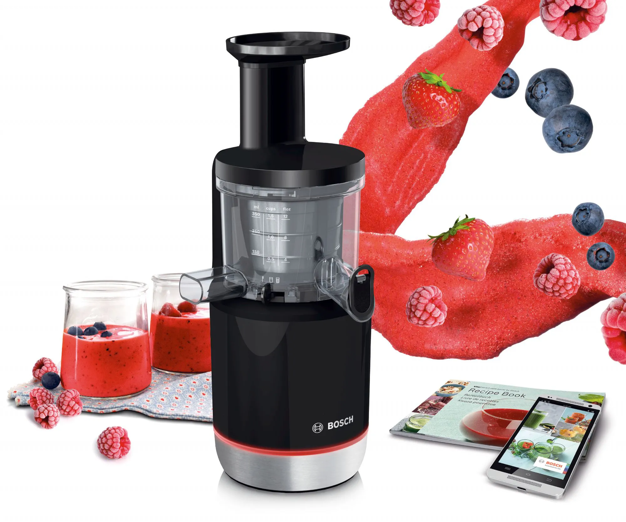 MESM731M EXTRACTEUR BOSCH 1LT/150W/3 FILTERES/EXTRACTION - 0