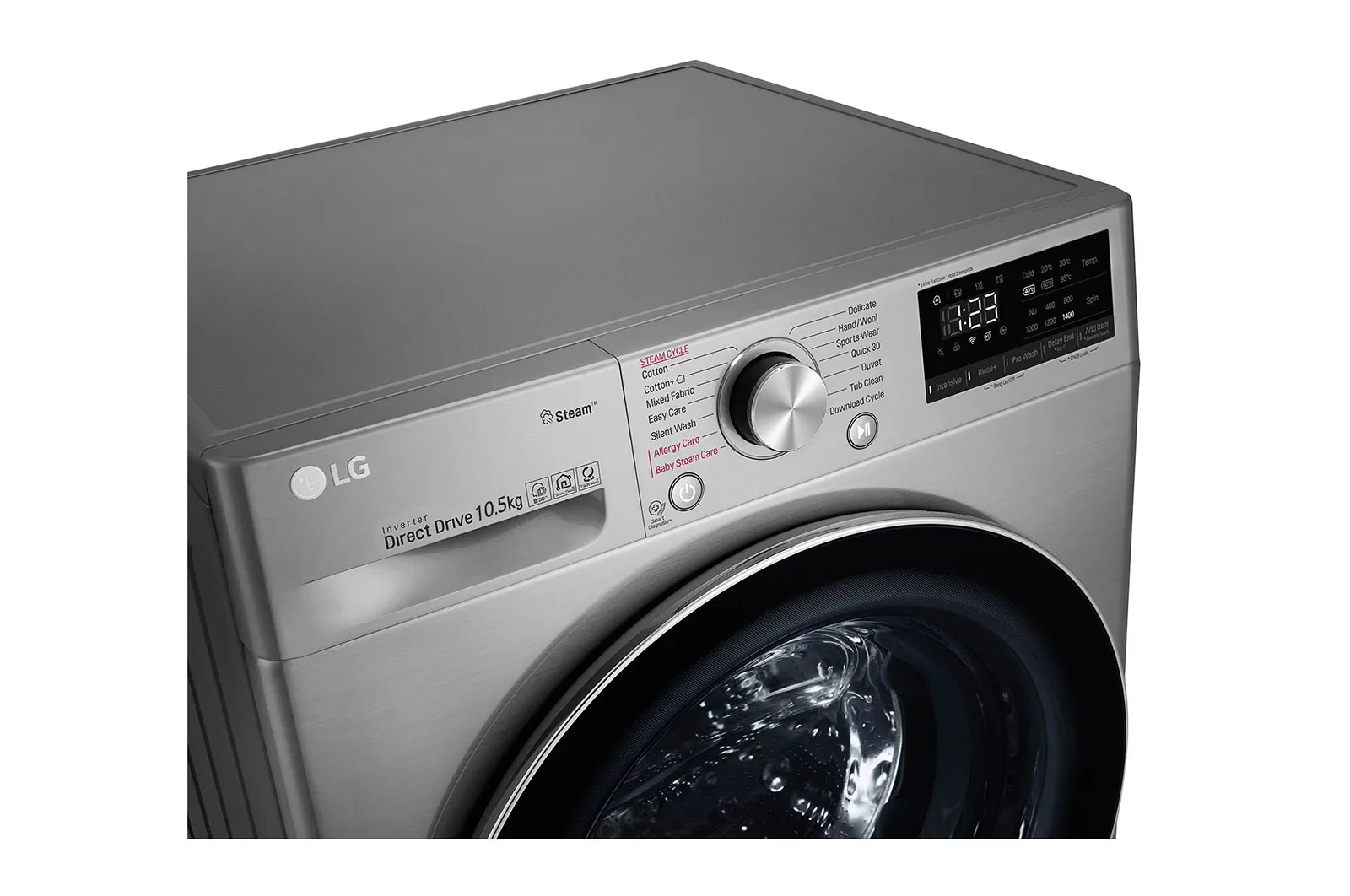 F4V5RYP2T Machine a laver LG F4V5RYP2T - 10.5kg GRIS - 2