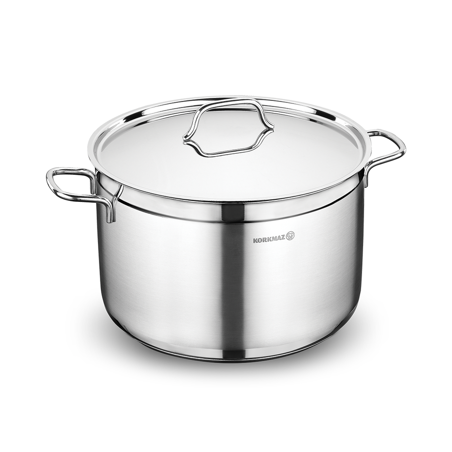 A1029 MARMITE KORKMAZ ALFA 28*18CM / 11L INOX A1029 - 0