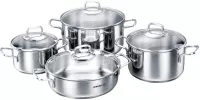 SERIE DE CASSEROL KORKMAZ PERLA 8 PIECES A1606