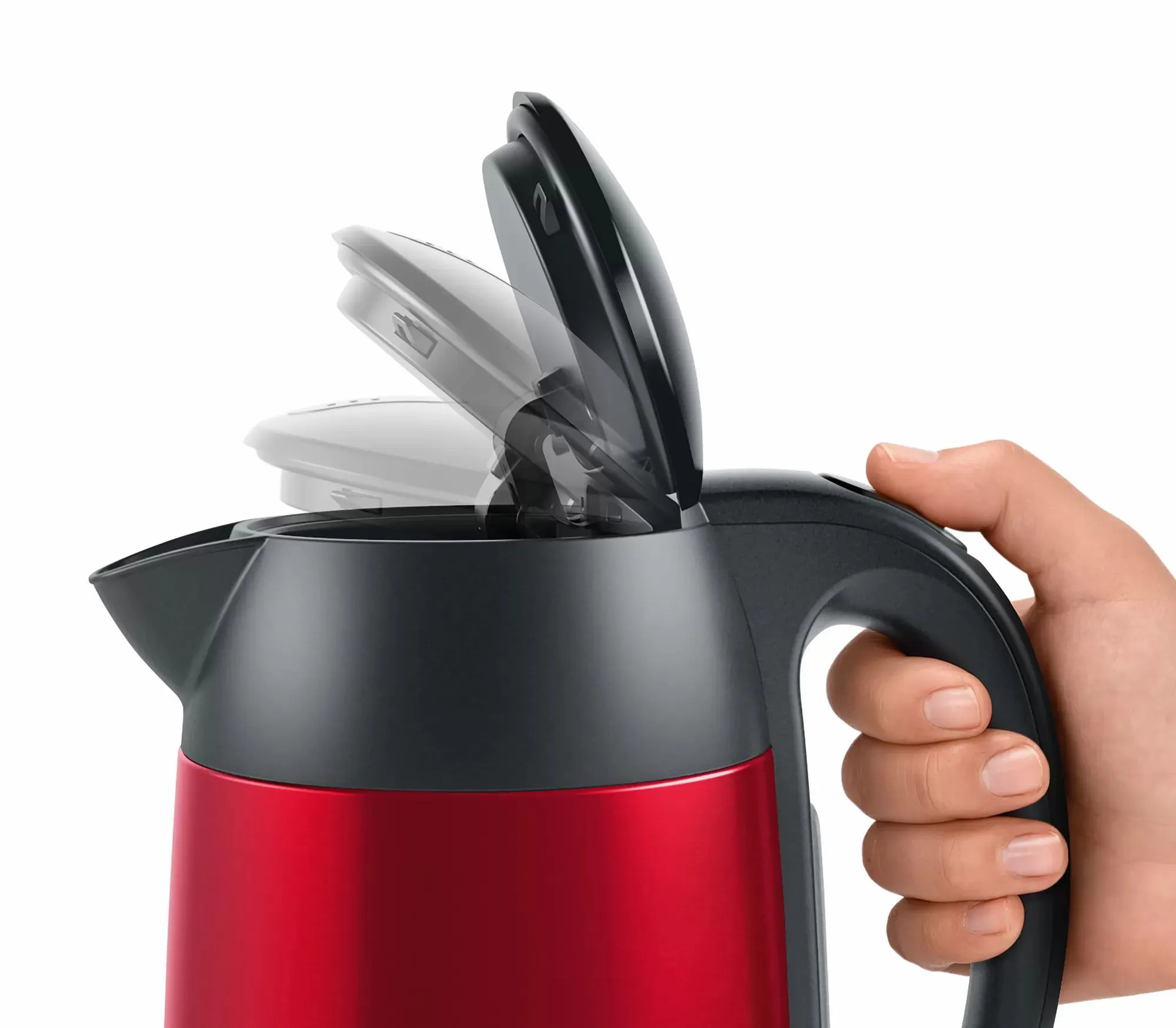 TWK3P424 BOUILLOIRE BOSCH  DESIGNLINE 1.7LT/2400W  EN ACIER - 4