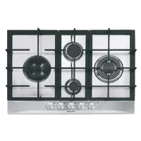 PLAQUE GLEM 75CM INOX 4 FEUX FONTE Double Couronne
