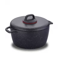 MARMITE KORKMAZ GUSTO PLUS 20*10CM / 3L NOIR