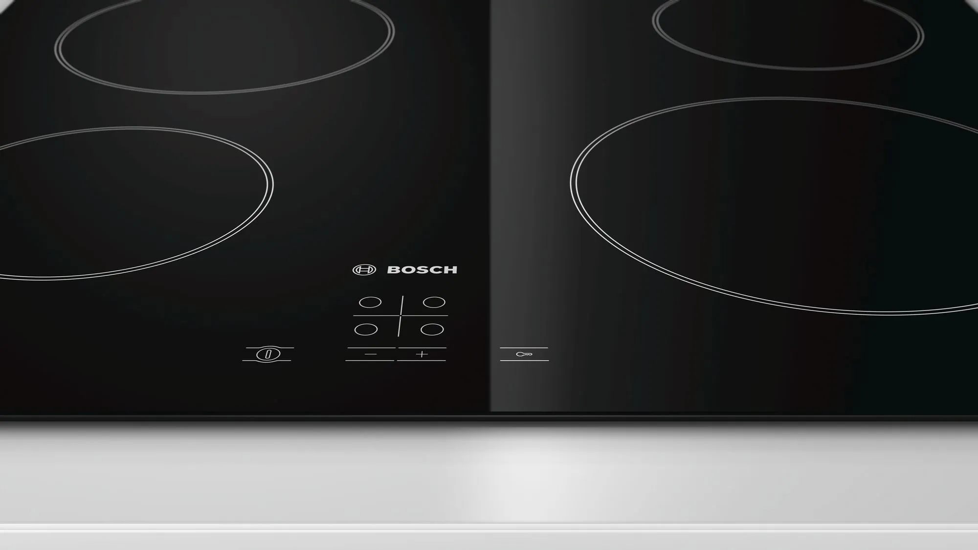 PKE611D17E PLAQUE BOSCH 60 CM VITROCERAMIQUE 4 ZONE SERIE4 - 1