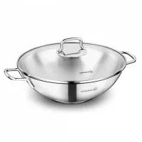 WOK KORKMAZ PERLA 28*8.5 CM INOX A1519