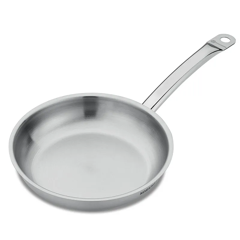 A1153 POELE KORKMAZ PROLINE  24*5 CM INOX - A1153 - 0