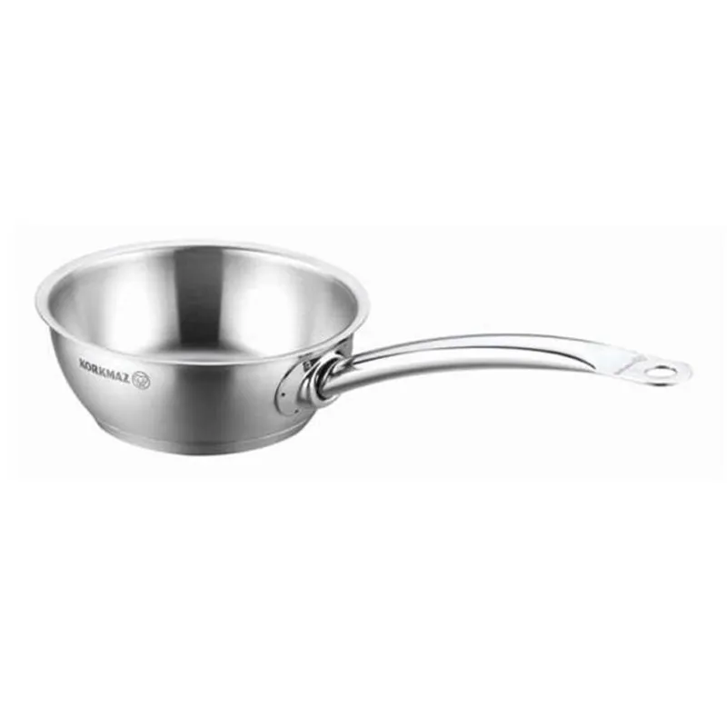 A1174 CASSEROLE  KORKMAZ PROLINE 16*6CM / 1L INOX - 0
