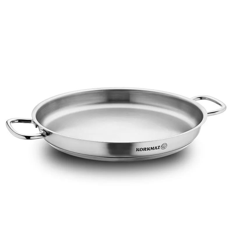 A1184 POELE  KORKMAZ PROLINE OMELETTE  22 CM  INOX - 0