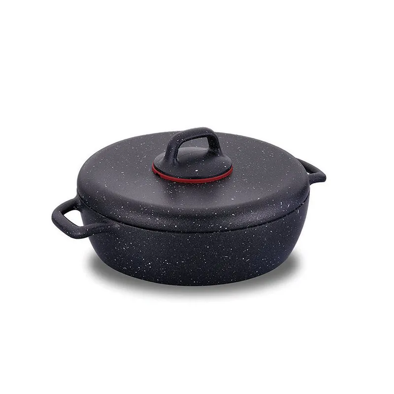 A1355 FAITOUT  KORKMAZ GUSTO PLUS 26*7CM / 3.5L NOIR - 0