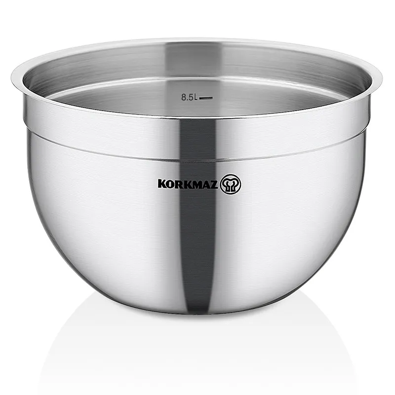 A2778 BOL KORKMAZ PROLINE GASTRO 28*17CM/ 8.5L  INOX - 0