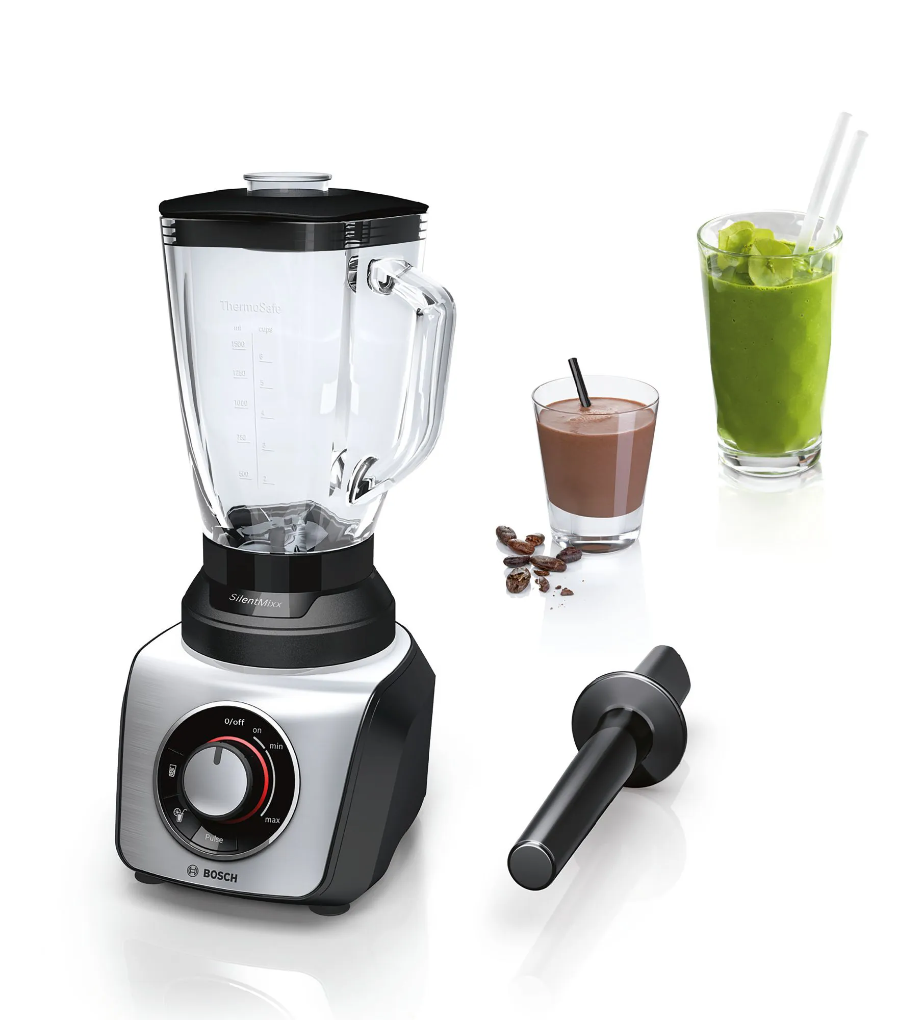 MMB65G5M BLENDER BOSCH EN VERRE SILENTMIXX 2.3L / 800W / 3P - 1