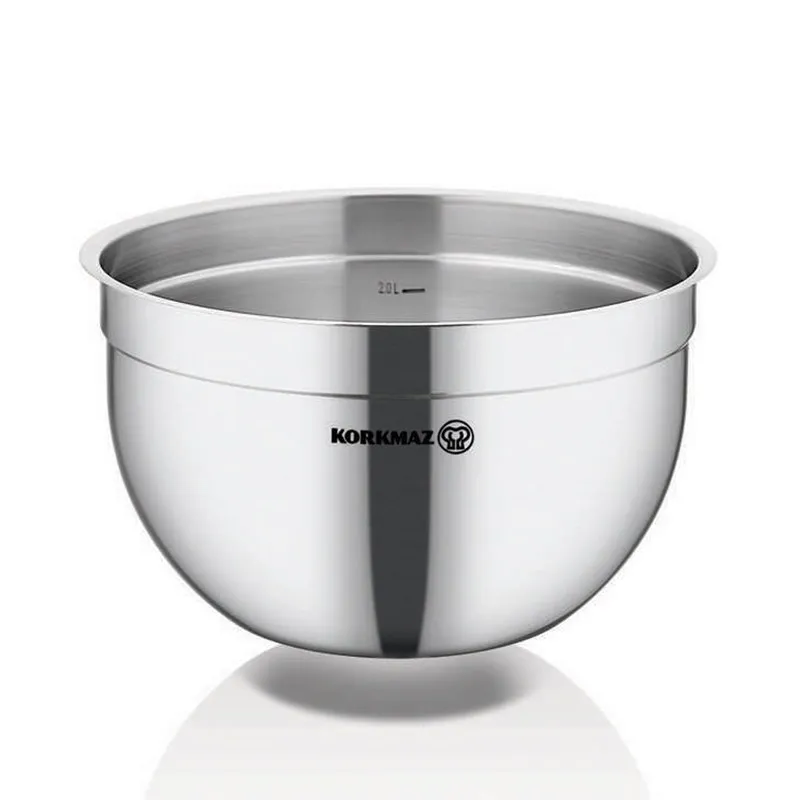 A2776 BOL KORKMAZ PROLINE GASTRO 20*13CM/ 3.2L  INOX - 0